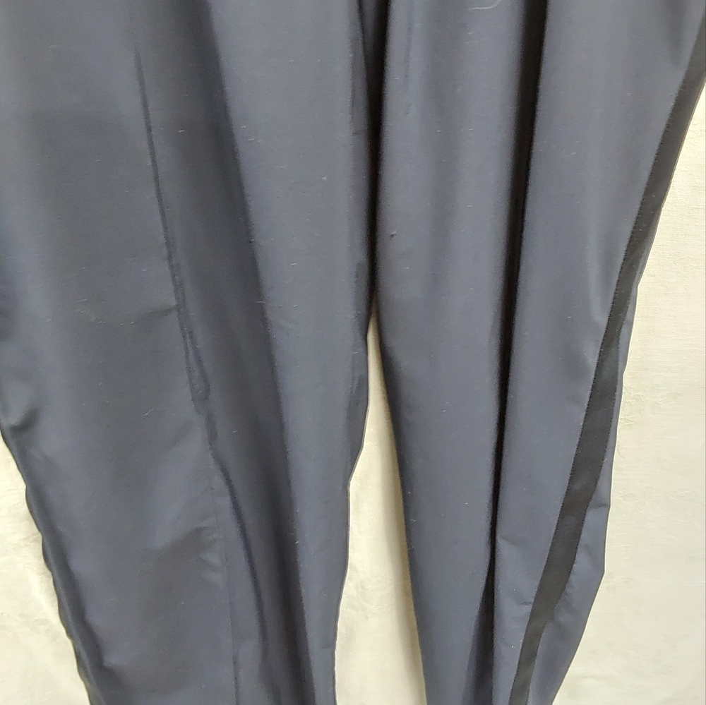Athleta Womens Nolita Blue Wide Leg Pant With Elastic Waist And Zip Back Pockets - Picture 9 of 11